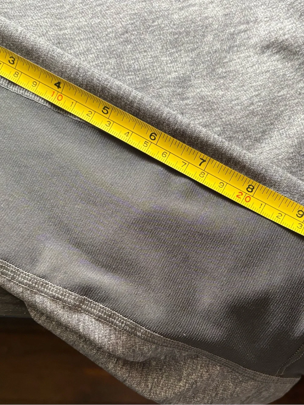 Lululemon T.H.E. Short Liner-less Mens Gray Athletic M